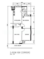 Blk 205 Yishun Street 21 (Yishun), HDB 3 Rooms #533406801